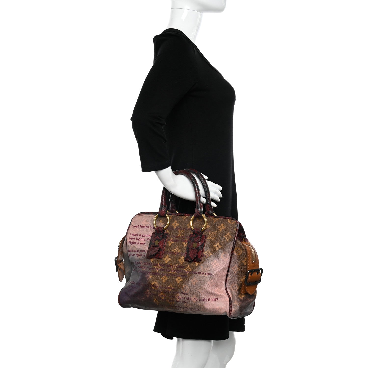 Louis Vuitton Monogram Karung Graduate Jokes Bag 2 of 10