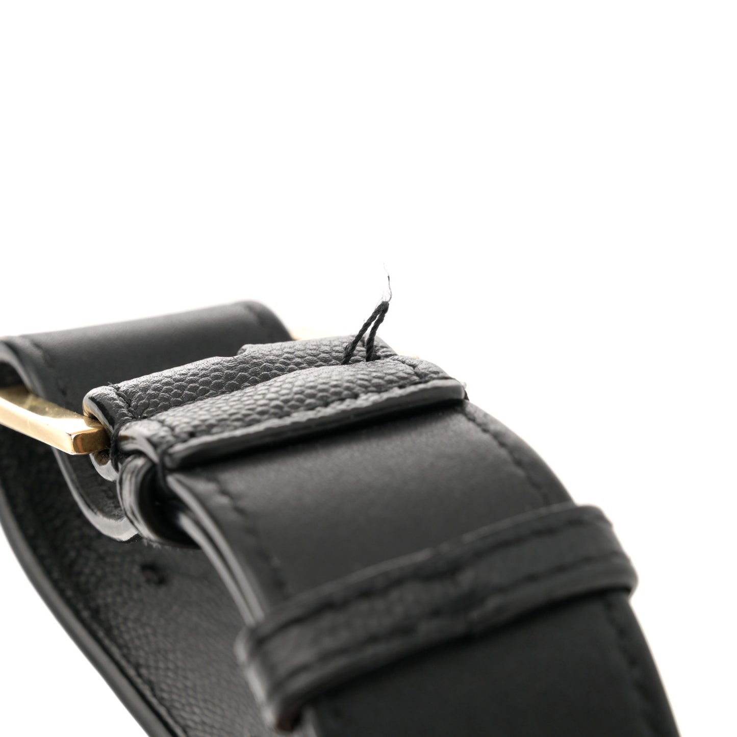 Grain De Poudre Monogram Belt Bag Black