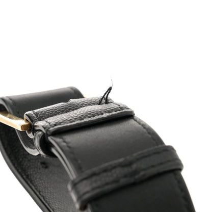 Saint Laurent Grain De Poudre Monogram Belt Bag Black 13 of 13