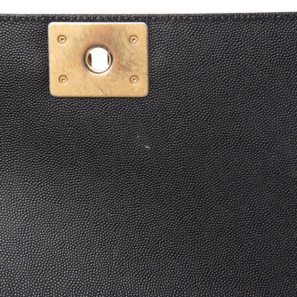 Chanel Caviar Quilted Medium Boy Flap Black 13 of 16
