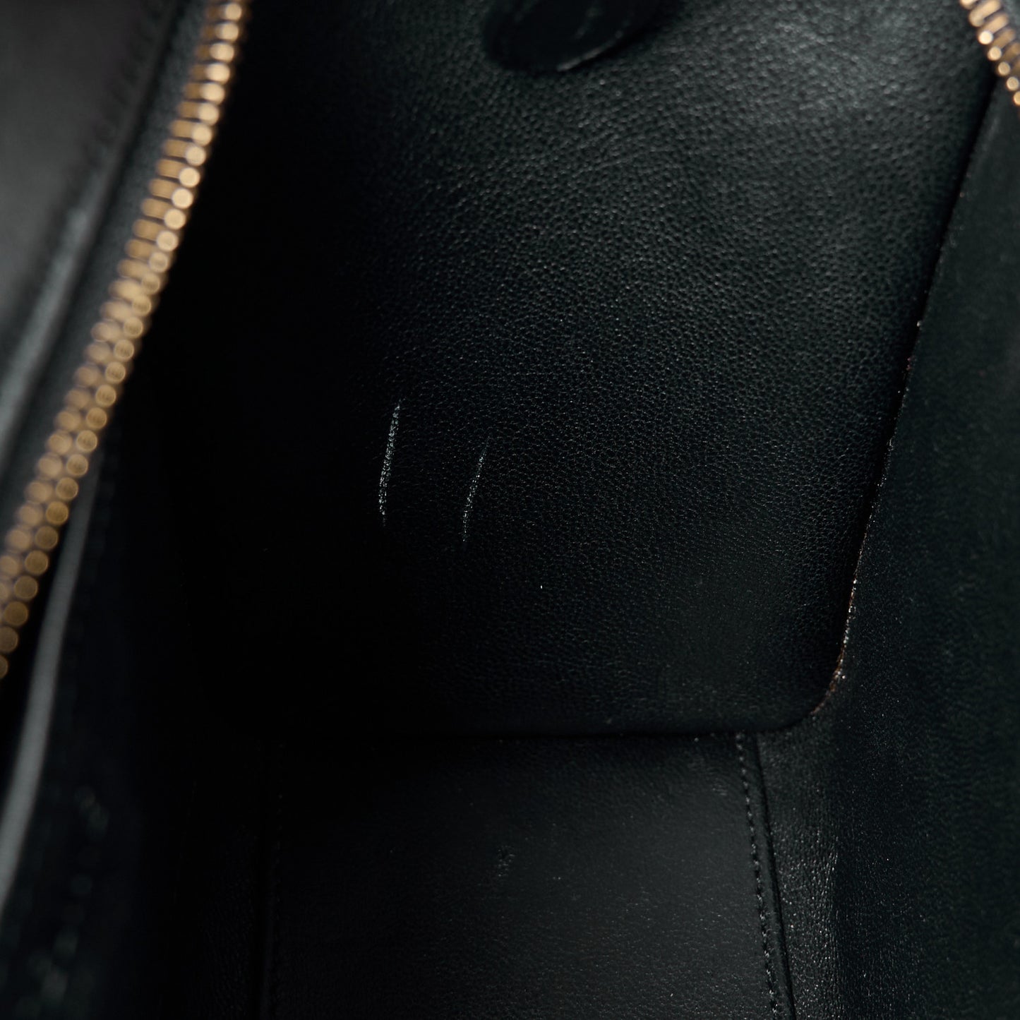 Elephant Calfskin Nano Tri-Color Luggage Yellow Black
