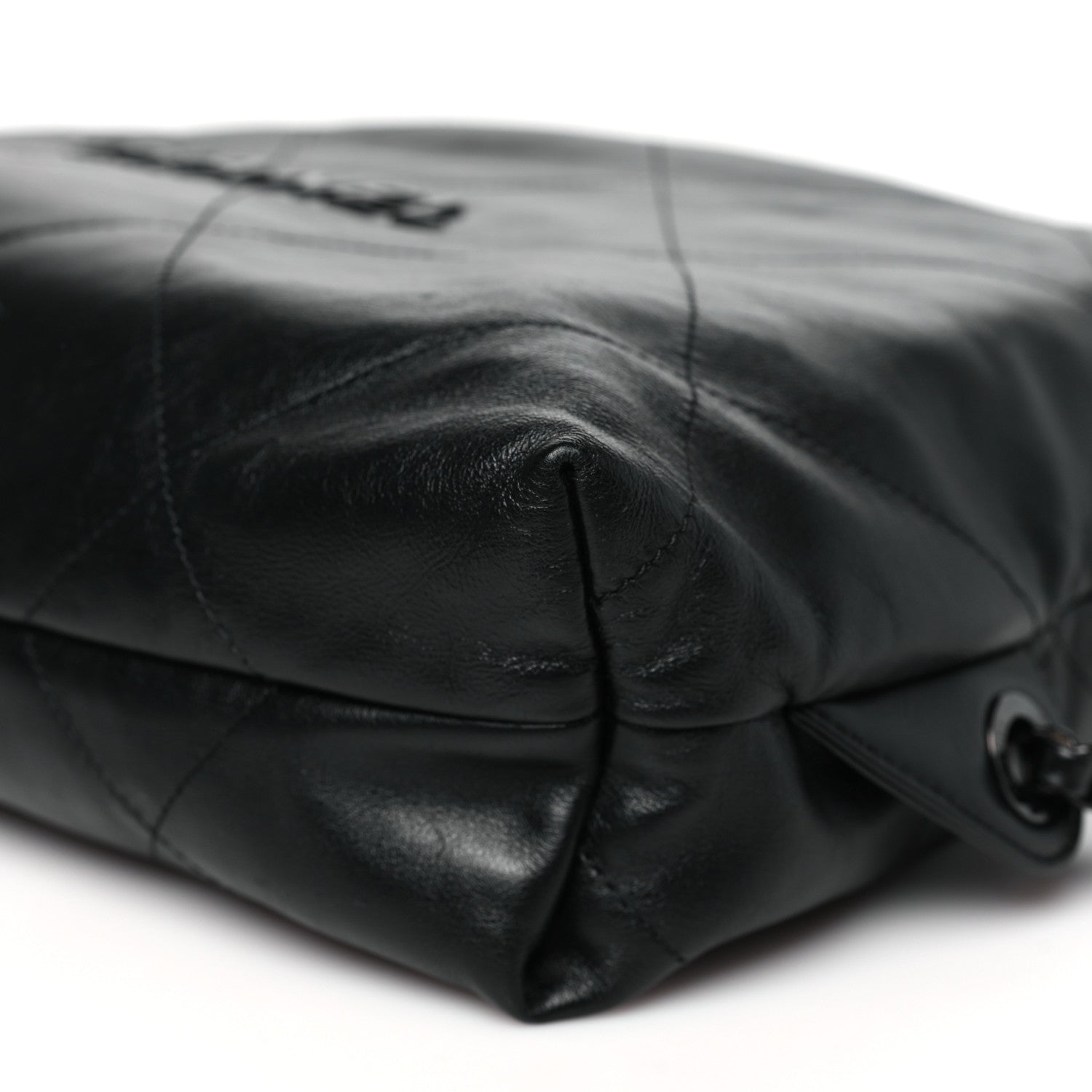 Chanel Shiny Calfskin Quilted Chanel 22 Backpack So Black 10 of 10