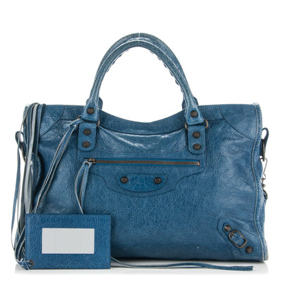 Balenciaga Agneau Classic Hardware City Bleu Cobalt Bleu Electric 1 of 11