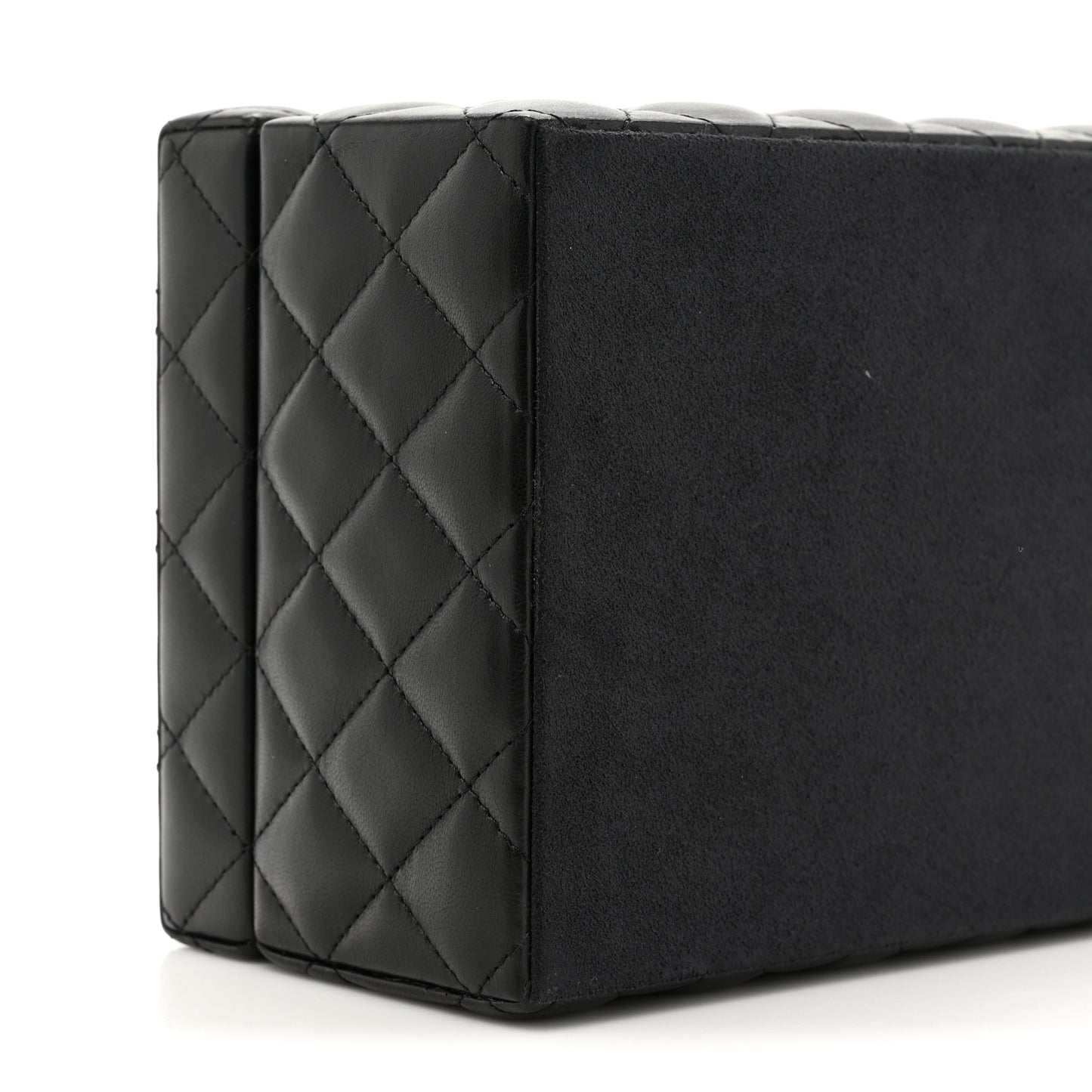 Lambskin Small Jewelry Box Black
