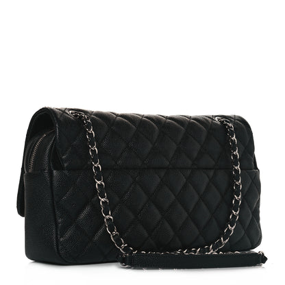 Chanel Caviar Quilted Jumbo Easy Flap Black 3 of 10