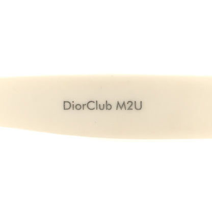 Christian Dior Acetate Mask DiorClub M2U Sunglasses Translucent Ivory 7 of 9