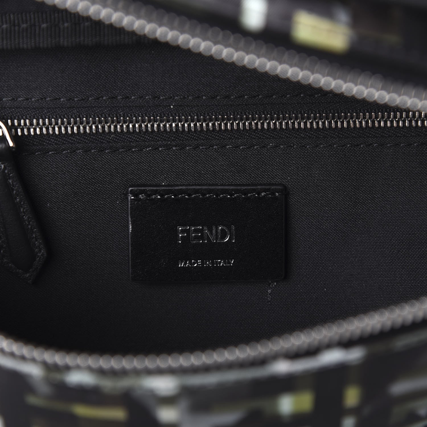 Fendi Nylon CamouFF Belt Bag Black Multicolor 8 of 10
