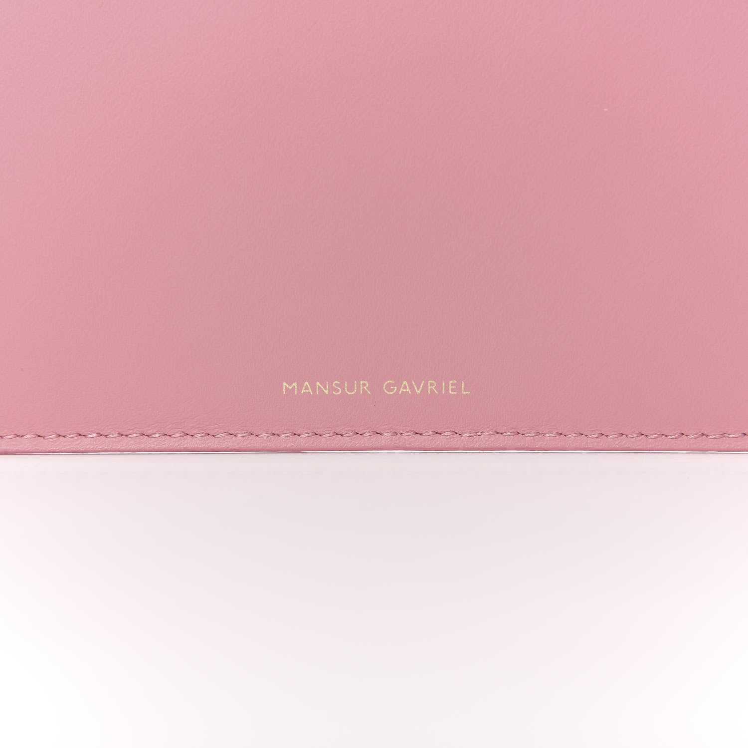 Mansur Gavriel Calfskin Large Wristlet Blush 5 of 5