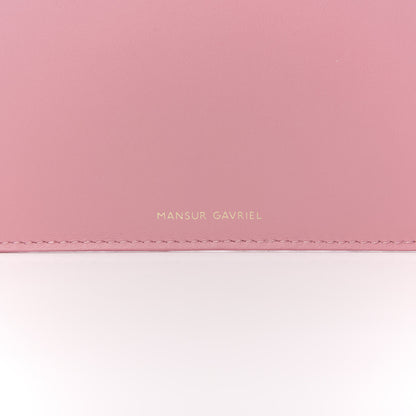Mansur Gavriel Calfskin Large Wristlet Blush 5 of 5