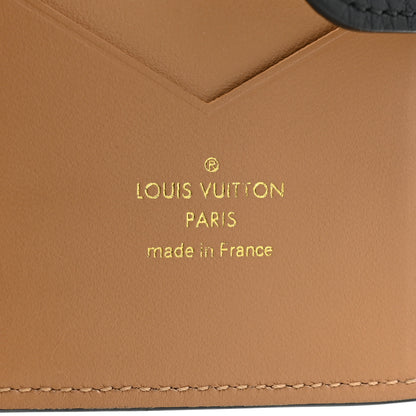 Louis Vuitton Taurillon Capucines Vertical Compact Wallet Black 7 of 10