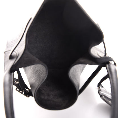 Celine Supple Grained Calfskin Big Bag Bucket Black 5 of 7