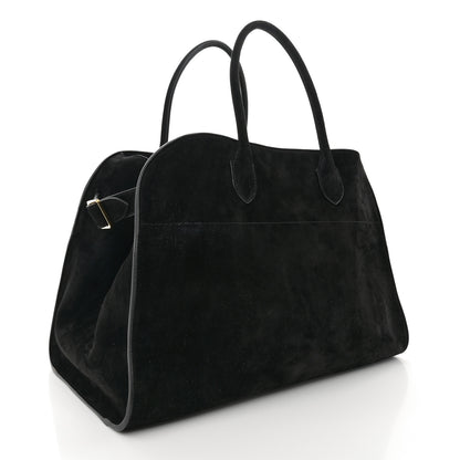 The Row Suede Soft Margaux 15 Black 3 of 9