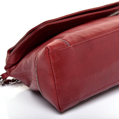 Chanel Lambskin CC Chain Shoulder Bag Red 6 of 12