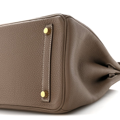 Hermes Togo Birkin 30 Etoupe 10 of 10