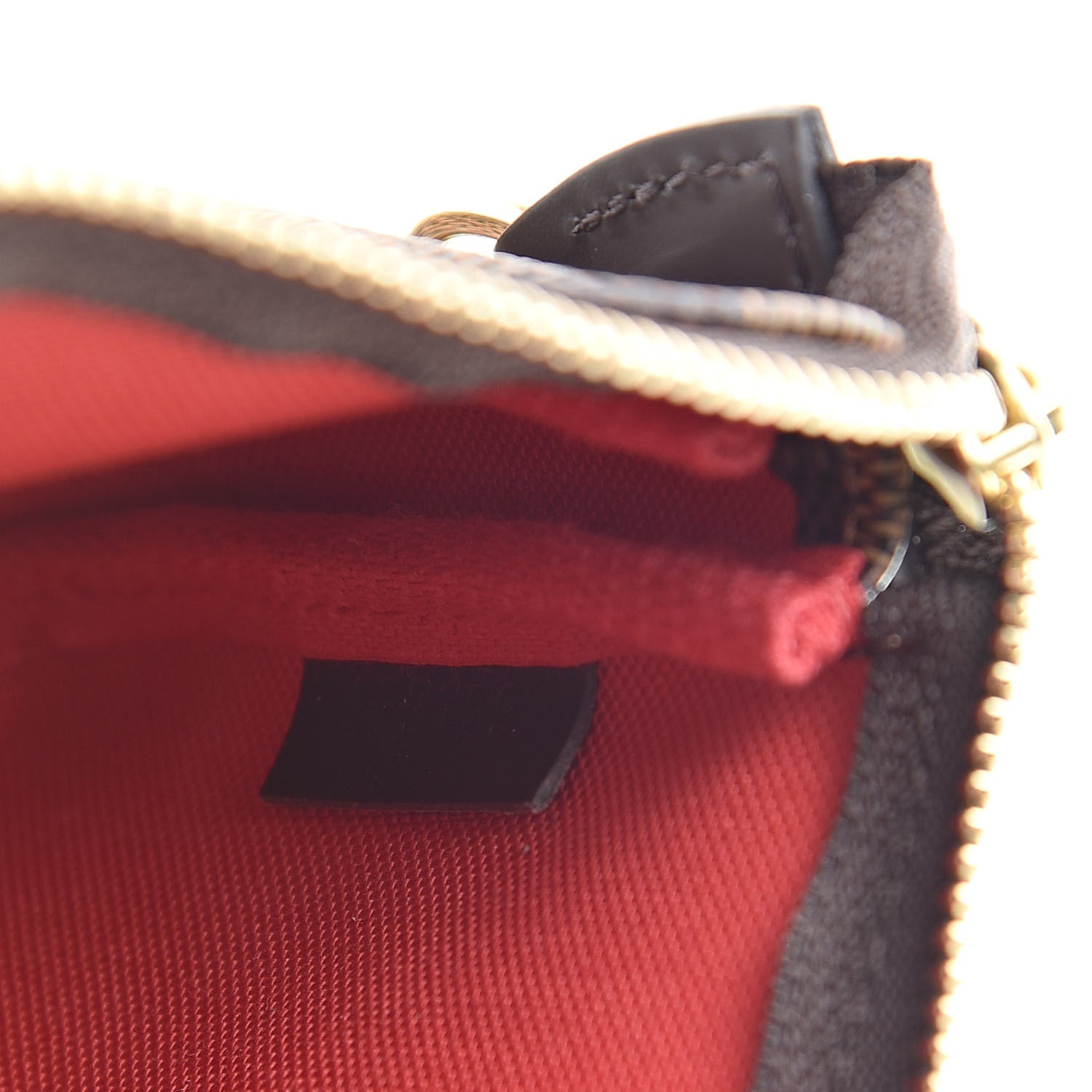 Louis Vuitton Damier Ebene Mini Pochette Accessories 7 of 8