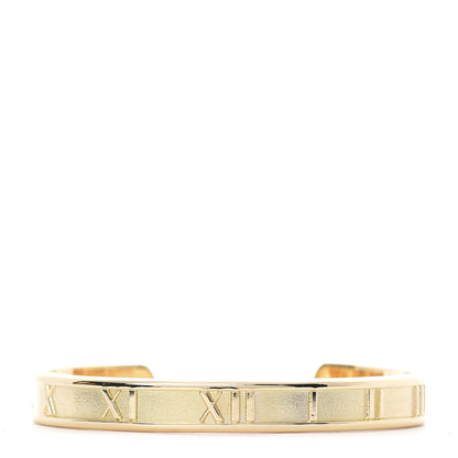 Tiffany 18K Yellow Gold Atlas Cuff Bracelet 1 of 5