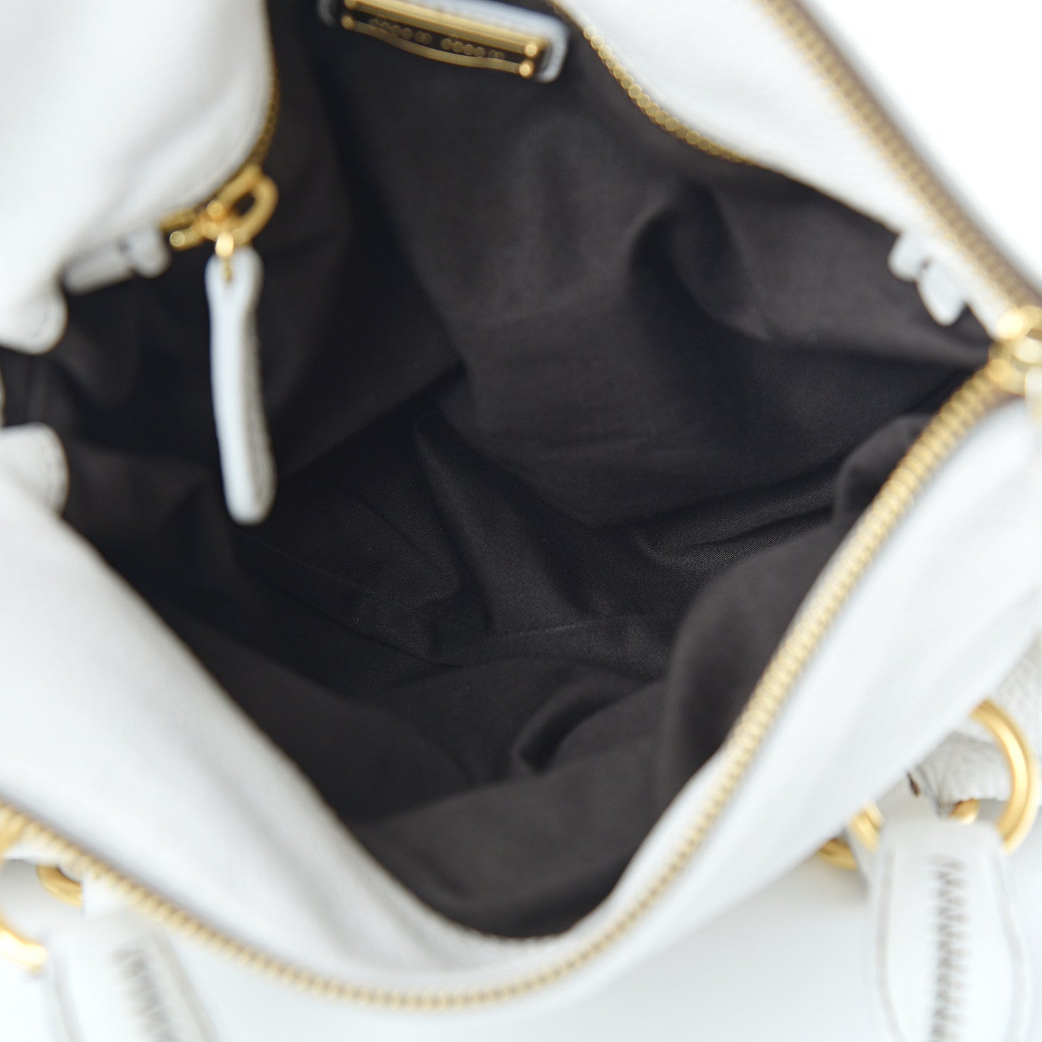 Miu Miu Vitello Bow Bag White 5 of 16