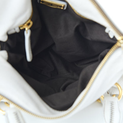Miu Miu Vitello Bow Bag White 5 of 16