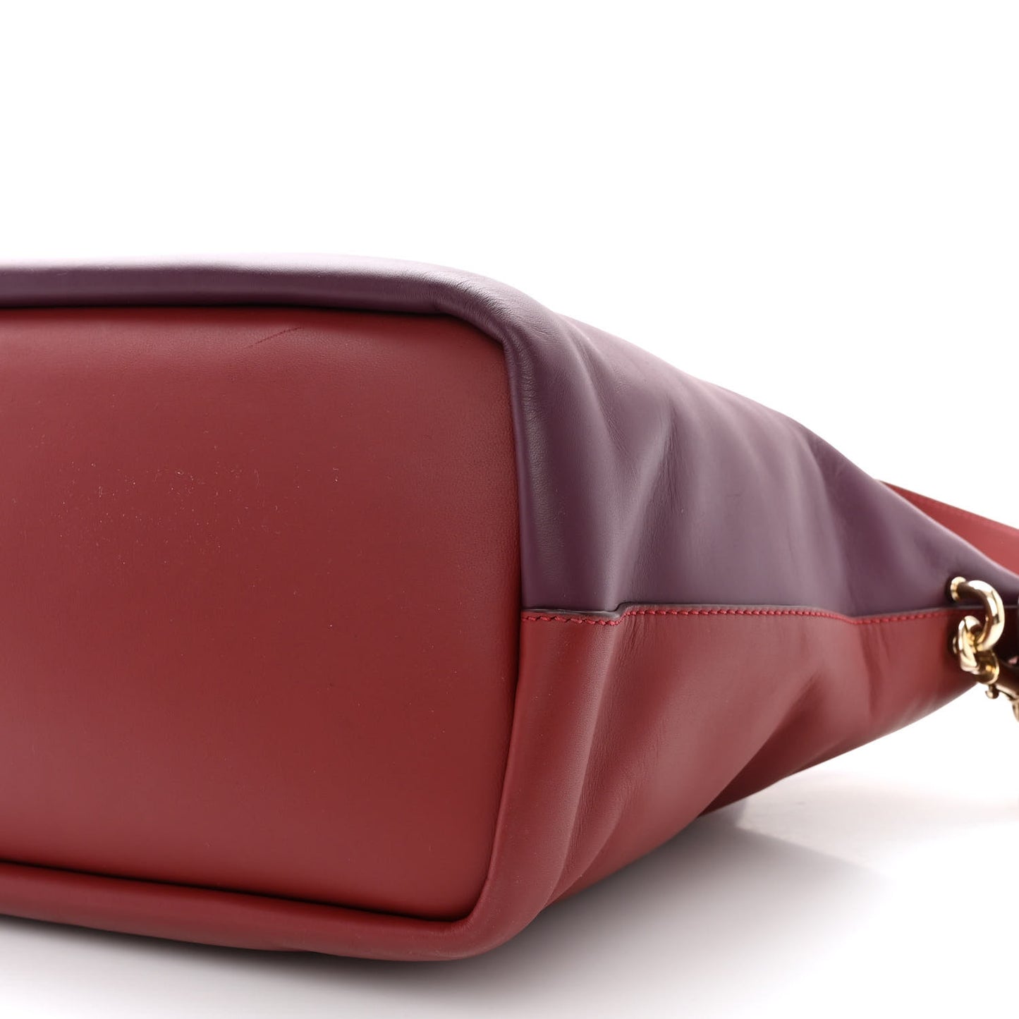 Smooth Calfskin Medium Baylee Tote Crimson Fig