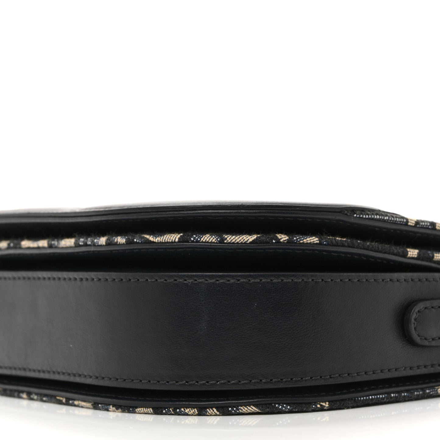 Oblique CD Signature Camera Shoulder Bag Blue Multicolor