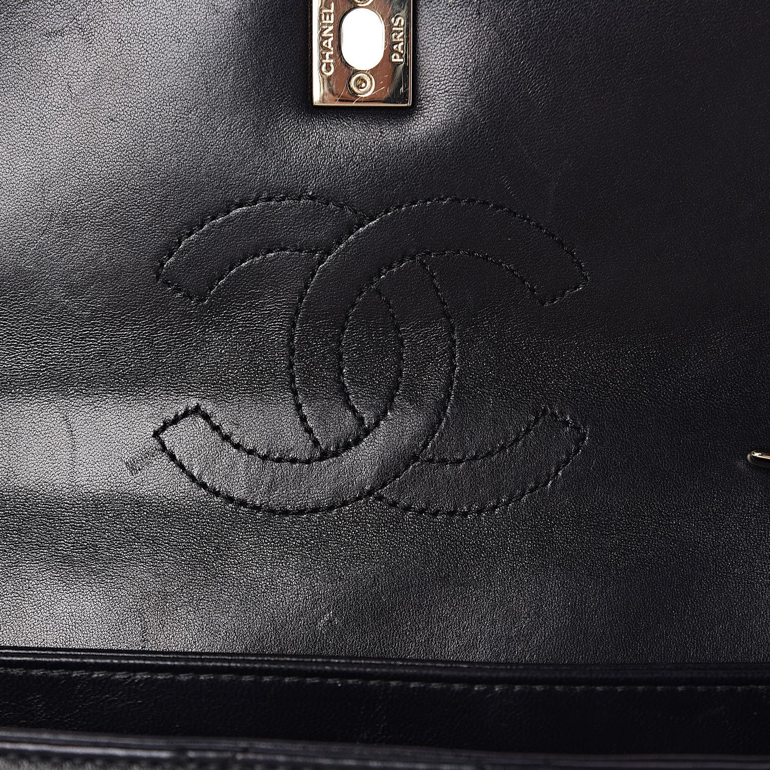 Chanel Lambskin Quilted Medium Trendy CC Flap Black 8 of 13