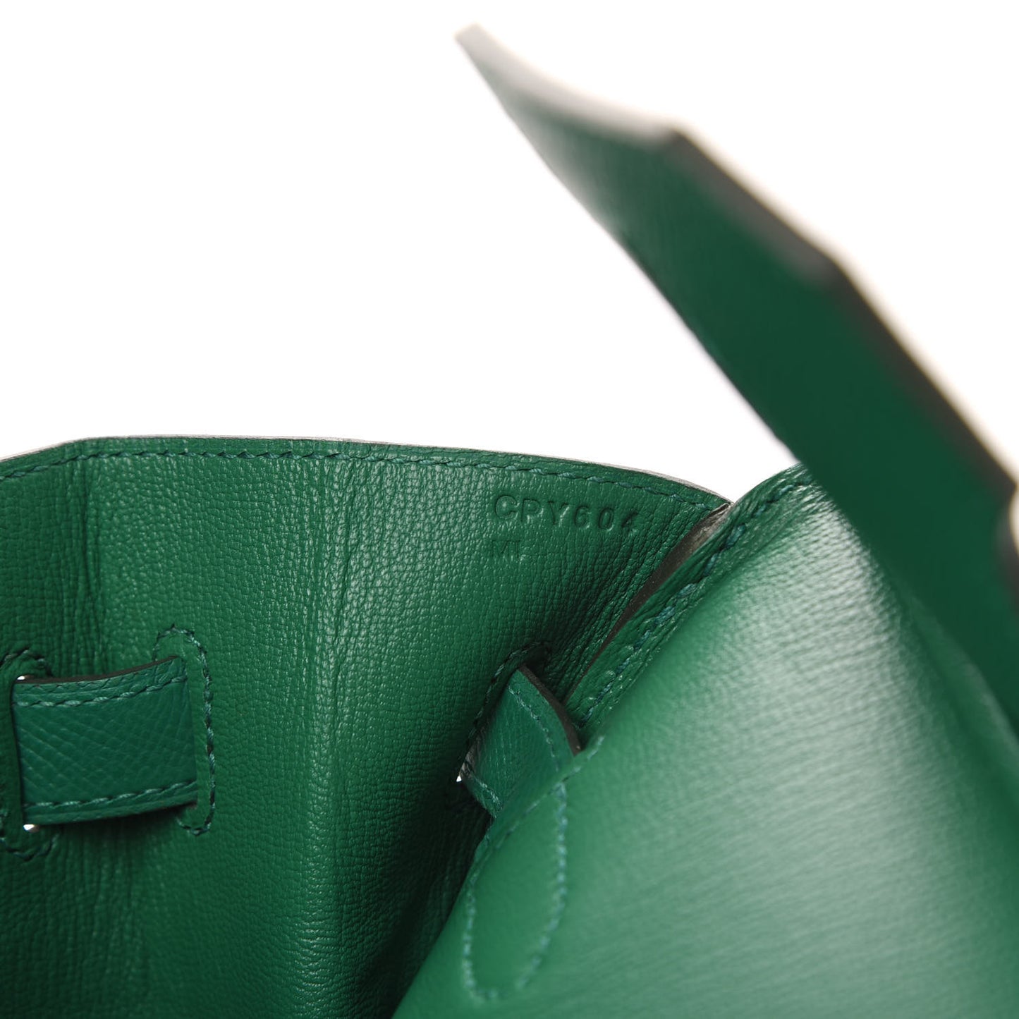 Epsom Birkin 35 Vert Vertigo