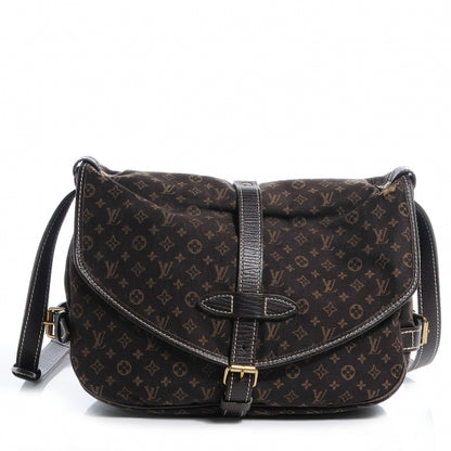 Louis Vuitton Monogram Mini Lin Saumur Ebene 1 of 7