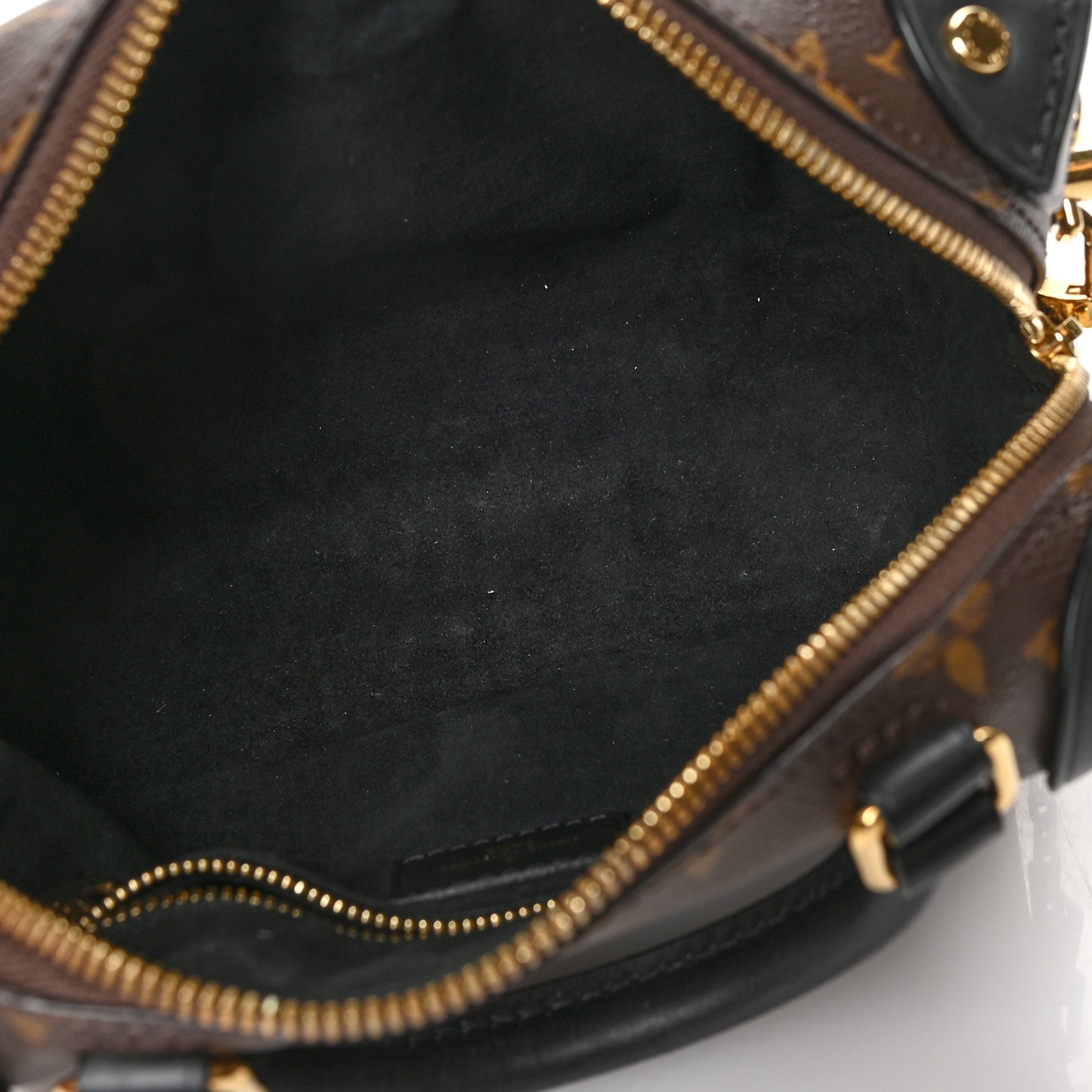 Monogram Petite Malle Souple Black