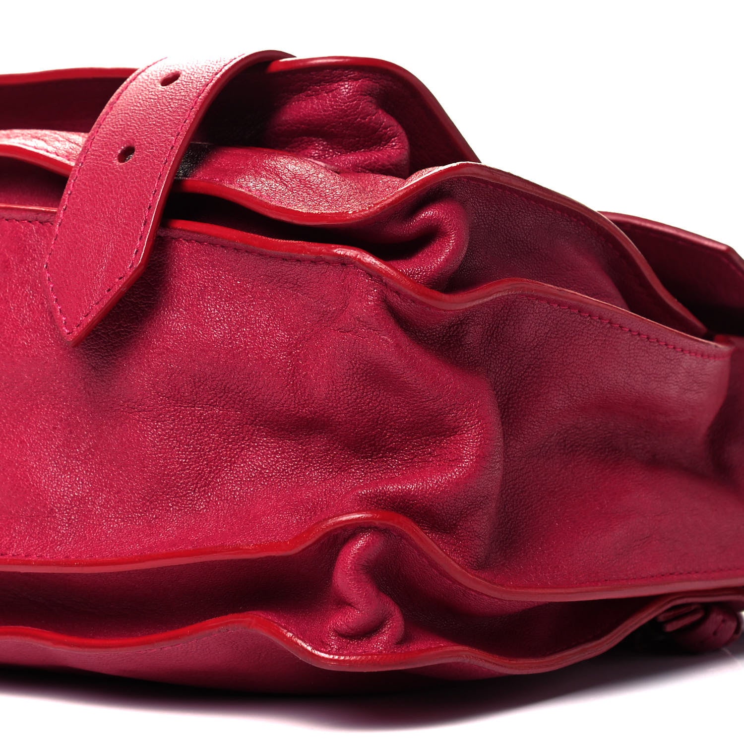 Proenza Schouler Lambskin Medium PS1 Satchel Red 5 of 10