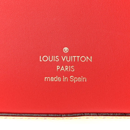 Louis Vuitton Monogram Monogram 2021 Christmas Animation London Elizabeth Pencil Pouch Coquelicot 6 of 7