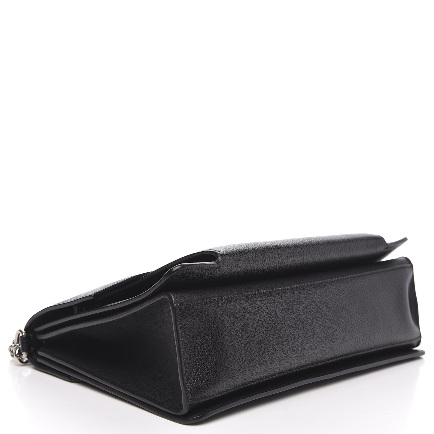 Sugar Goatskin Medium GV3 Shoulder Bag Black