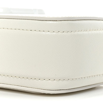 Marc Jacobs Saffiano Small Snapshot Camera Bag White 7 of 8