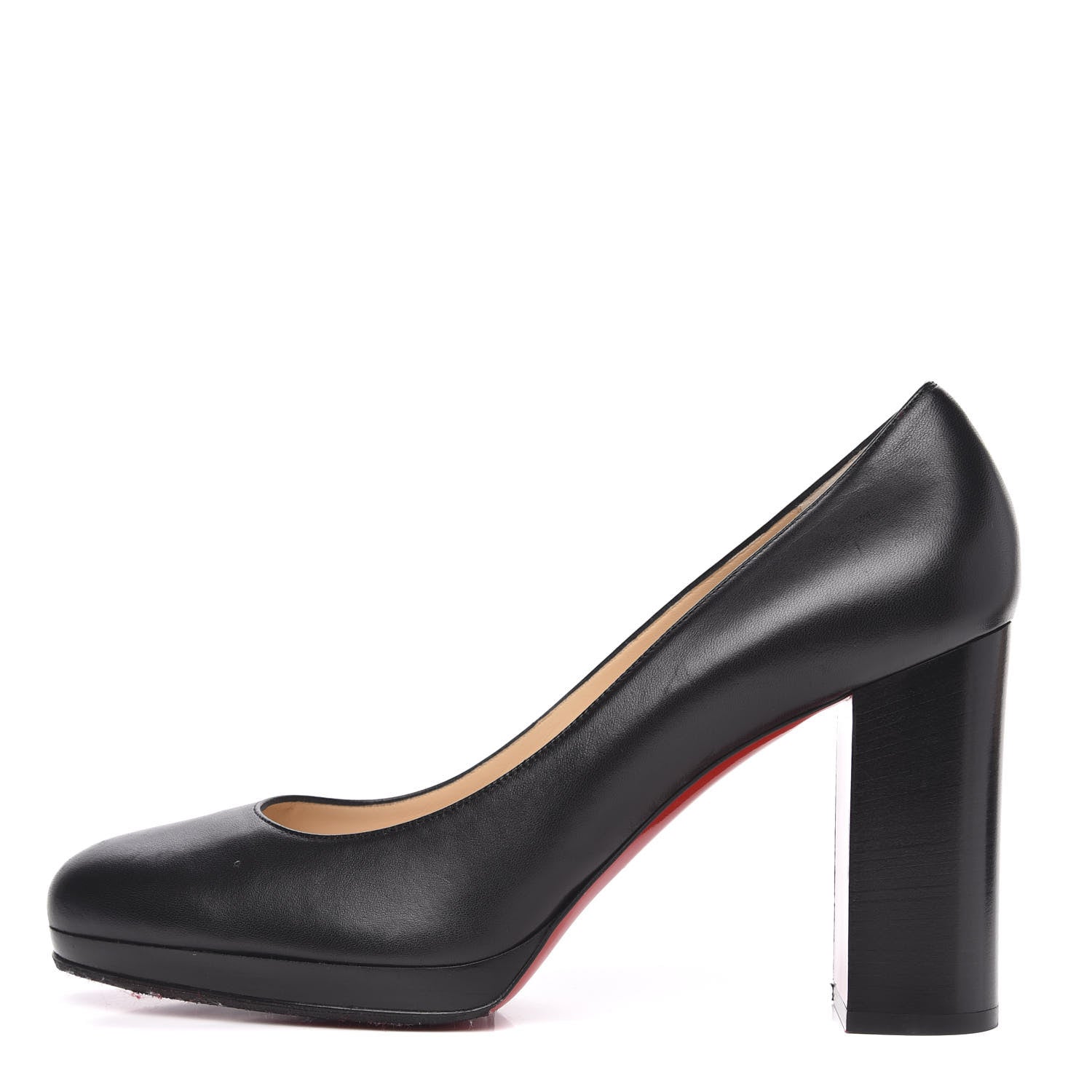 Christian Louboutin Nappa Kabetts 100 Pumps 40.5 Black Lucido 1 of 12