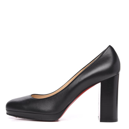 Christian Louboutin Nappa Kabetts 100 Pumps 40.5 Black Lucido 1 of 12