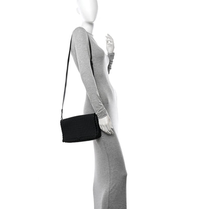 Bottega Veneta Nappa Intrecciato New Olympia Bag Black 2 of 10