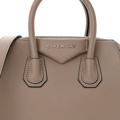 Givenchy Sugar Goatskin Mini Antigona Storm Grey 8 of 15