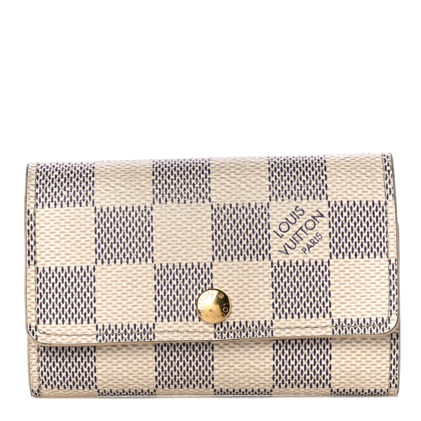 Damier Azur Multicles 6 Key Holder