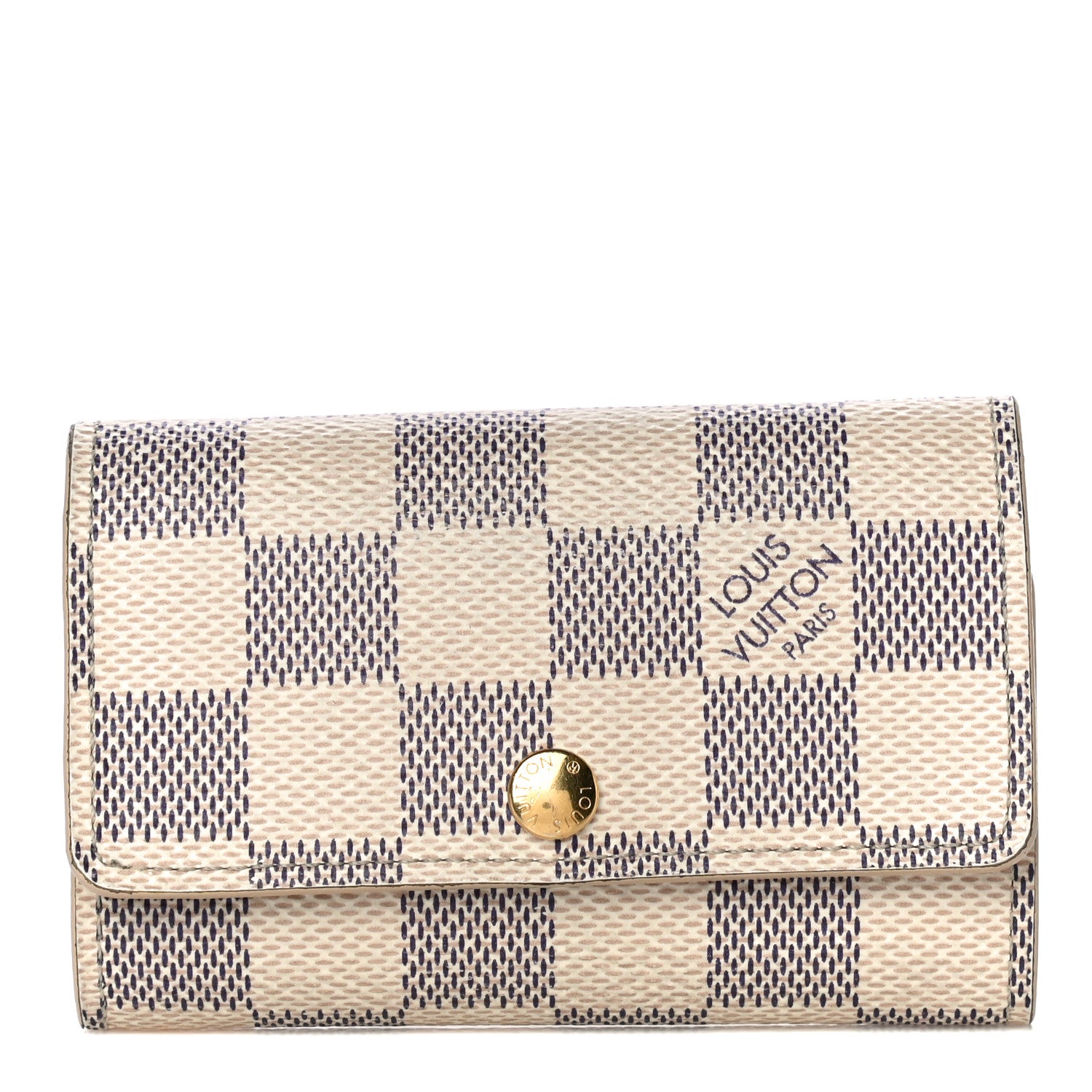 Louis Vuitton Damier Azur Multicles 6 Key Holder 1 of 10