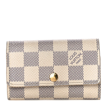 Louis Vuitton Damier Azur Multicles 6 Key Holder 1 of 10