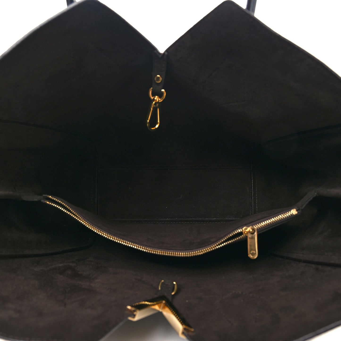 Calfskin Monogram Kimono Tote Black