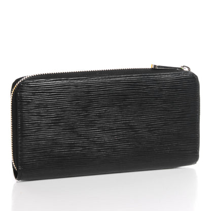 Louis Vuitton Epi Zippy Wallet Black 3 of 8