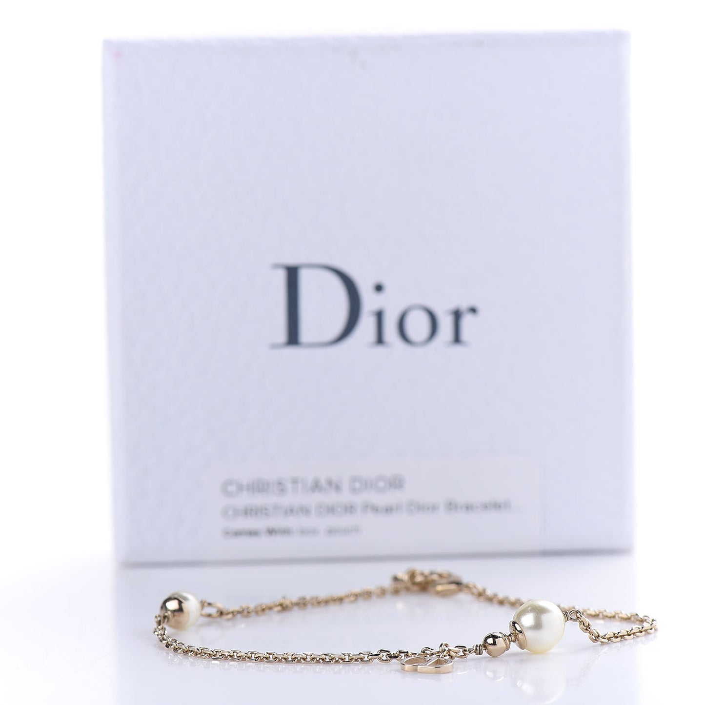 Pearl Dior Bracelet Gold
