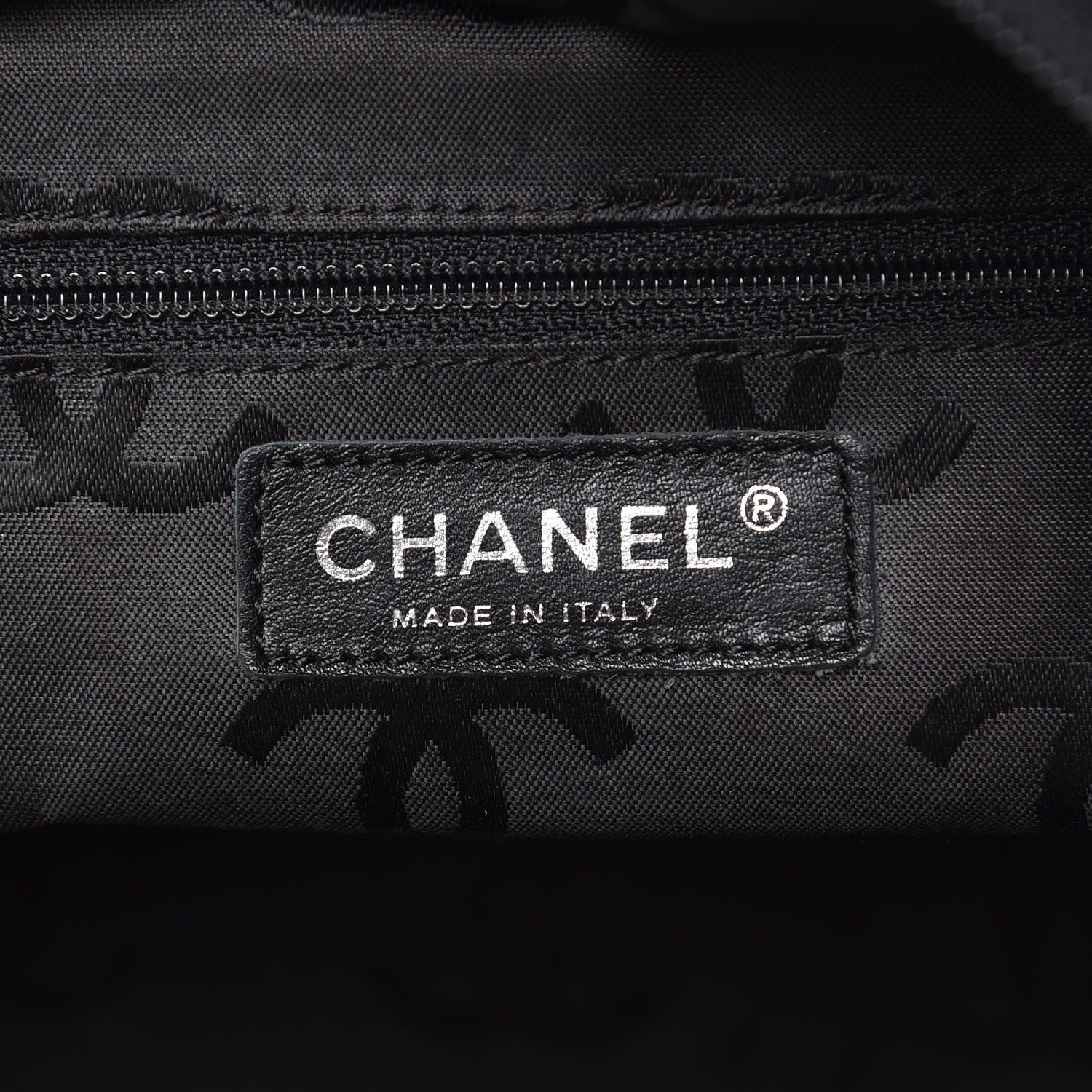 Chanel Calfskin Quilted Large Cambon Tote Beige Black 6 of 11