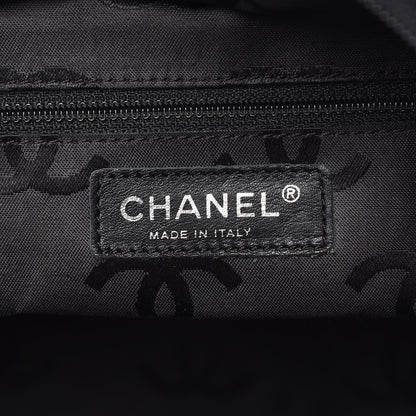 Chanel Calfskin Quilted Large Cambon Tote Beige Black 6 of 11