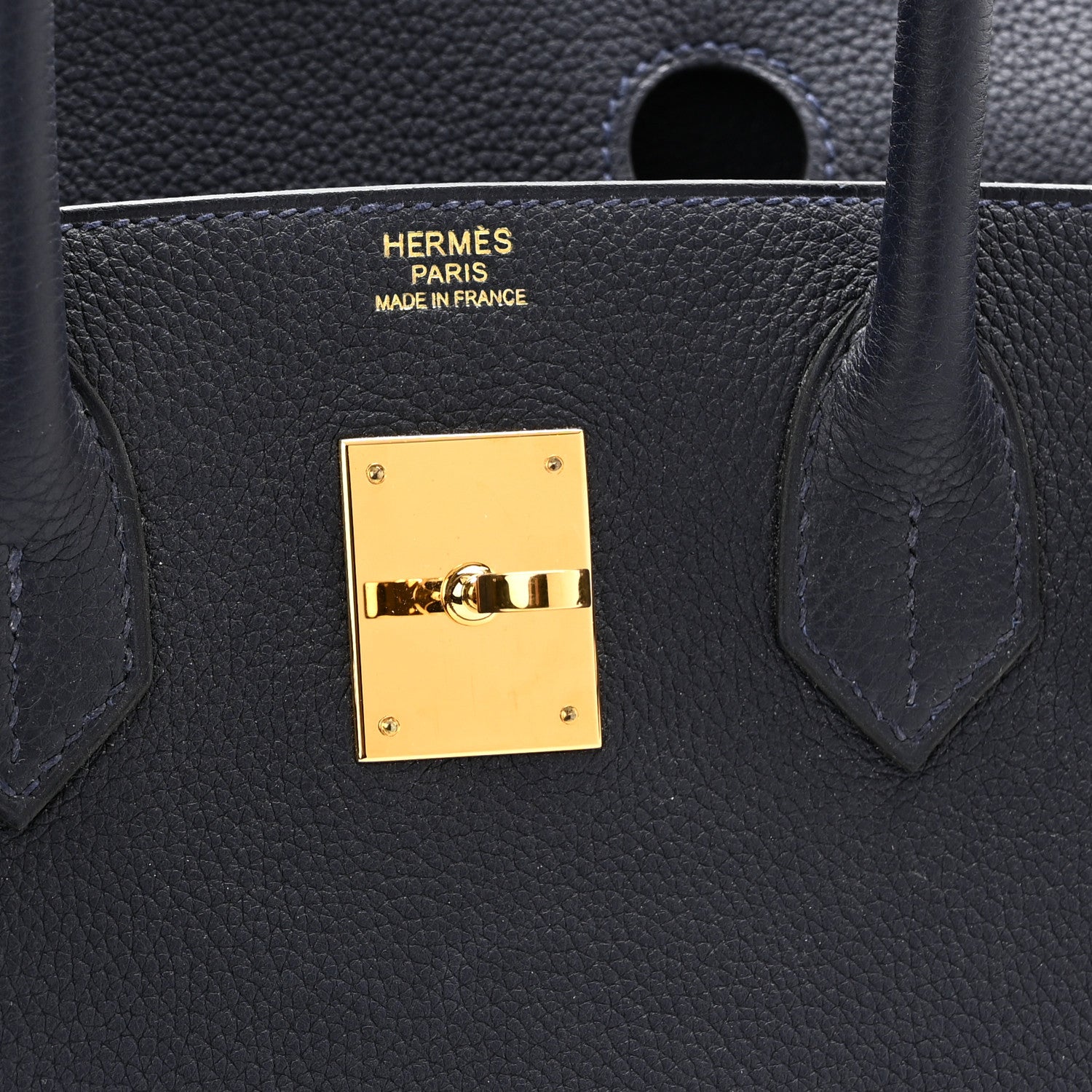 Hermes Togo Birkin 30 Bleu Nuit 8 of 11