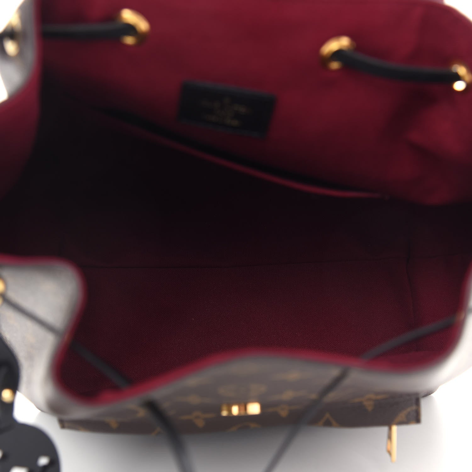 Louis Vuitton Monogram Montsouris PM Black 5 of 9