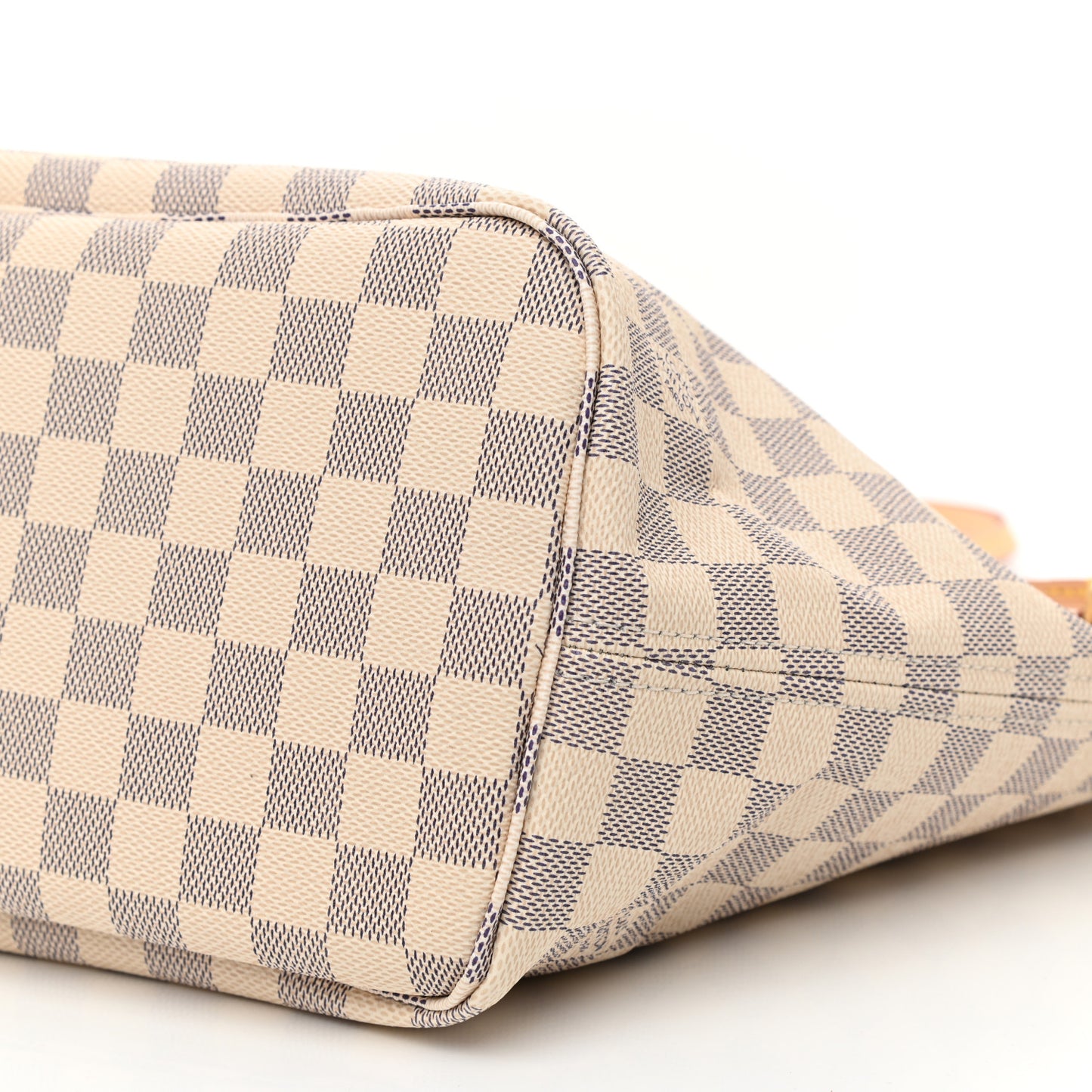 Damier Azur Neo Neverfull MM Rose Ballerine
