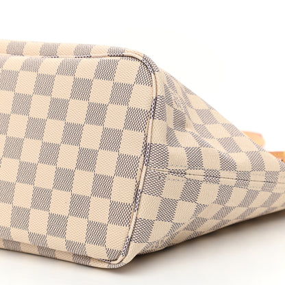 Louis Vuitton Damier Azur Neo Neverfull MM Rose Ballerine 9 of 10