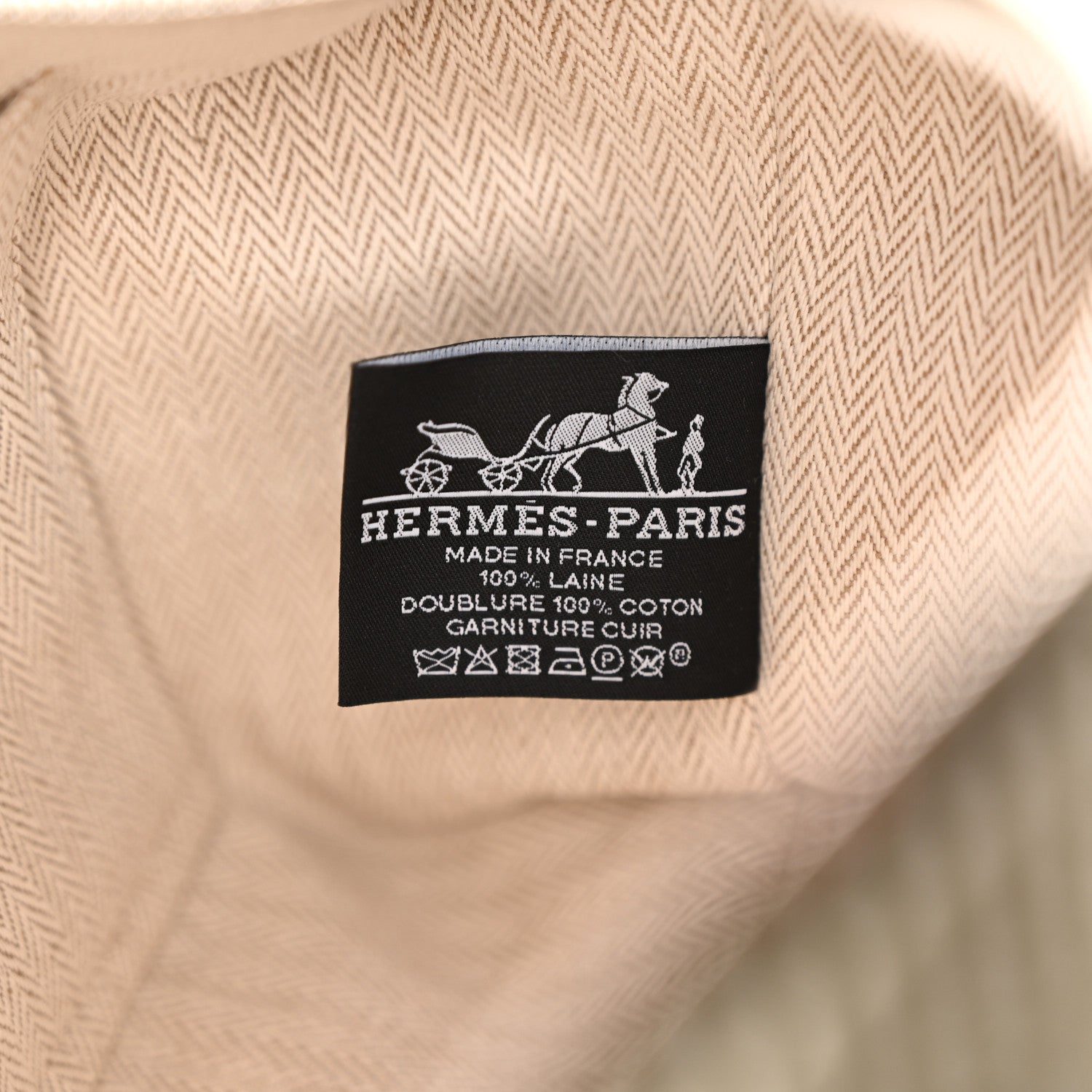 Hermes Wool Small Bride-A-Brac H Natte Pouch Vert Foret 6 of 8