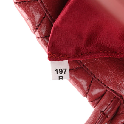 Miu Miu Nappa Matelasse Tote Red 6 of 8